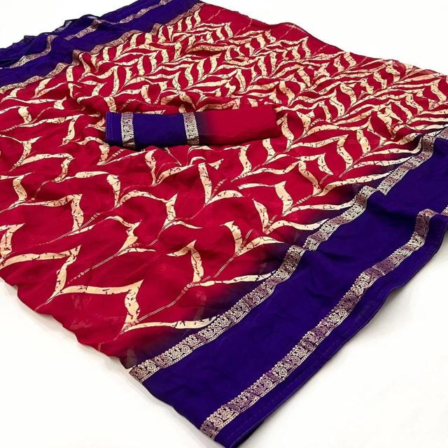 Vastrangan foily wholesale saree business